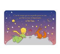 KIUB Postal El Principito en su planeta con zorro y rosa (15x10cm)