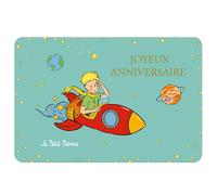 KIUB - Tarjeta postal con el Principito Feliz Cumpleaños B (15x10cm)