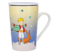 KIUB - Taza de té de porcelana con filtro de Le Principito