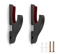 Kiuiom 1 Par Soporte Pared Espada Samurai,Soporte Katana Tanto,Exhibición Espada Samurái Soportes,Ganchos Samurái Ajustables De Madera Con Acolchado,Para Demon Slayer Espadas Tanto Cosplay
