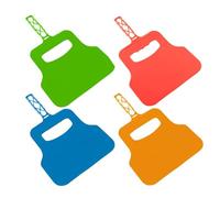 Kiuiom 4 Piezas Ventilador De Barbacoa De Plástico,Ventilador De Barbacoa Al Aire Libre,Manual Barbacoquía Blower,Blower De Parrilla,Manual De La Parrilla Fan,Combustion Herramienta De Soporte