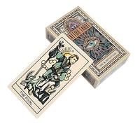 Kiuiom Cartas de Tarot Clásico, Baraja Adivinatoria de Tarot, Tiradas de Tarot Tradicional, Esoterismo, Astrología y Adivinación para Principiantes y Entusiastas