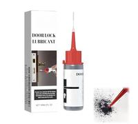 Kiuiom Lubricante seco, aerosol en polvo de grafito, lubricante de cilindro de bloqueo de grafito, lubricante de cilindro de bloqueo, spray multiusos adecuado para lubricar cerraduras de puertas