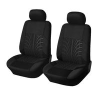 KIUYNHMSI Coche Juegos de Funda de Asiento para Mazda CX-30 (DM) 2019 2020 2021 2022 2023 2024-, Tela Fundas Asiento Completo Protectores Interior Accesorios,A/2 Seats-A/Black