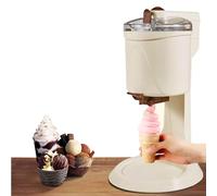 KIUYTQQ Máquina para Hacer Helado Suave, 1000 ml, Yogur Helado casero, Dispositivo rápido para Preparar postres caseros con tolva extraíble para Dulces saludables.