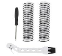 Kivivaka 2 mangueras de conducto inferior de vacío para Tineco para Floor One S3 S5 S6 S7 Breeze para iFLOOR 3, tubo de alambre de acero lavable con destornillador