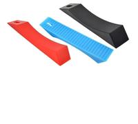 Kivivaka 2 pares de cuñas de silicona para levantamiento de pesas, antideslizantes, carga de placas de peso muerto, accesorios portátiles de gimnasio