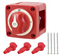 Kivivaka 300A para interruptor de desconexión de batería, grado marino, IP66, impermeable, encendido y apagado, para coche, barco, RV (6008)