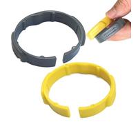 Kivivaka 4 abrazaderas de codo compatibles con aspiradoras Karcher WD1 WD2 WD3 WD4 NT20 30, se adapta a manguera 4.441-066.0, para reemplazar accesorios 2.863-012.0