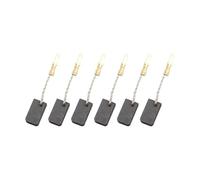 Kivivaka 6 escobillas de carbón para motor 316046800 W8-125 WE14-150 WP8-115 reparación de amoladora angular