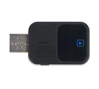 Kivivaka Adaptador inalámbrico para carplay para coches con cable de fábrica, dongle de conexión rápida con actualización OTA y baja latencia, para dispositivo mini USB-C para iPhone para iOS 12+