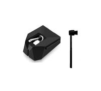 Kivivaka Aguja giratoria de repuesto para Audio-Technica AT-VMN95CEENMLSHSP, lápiz capacitivo de diamante elíptico serie VM95 con cepillo de limpieza