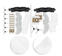 Kivivaka Airzeen Q10 - Robot Pro para aspiradora y fregona para piezas de repuesto, bolsas de polvo de 3.3 L, para cepillo lateral principal, filtros, paños de fregona, kit de accesorios de limpieza