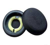Kivivaka Almohadillas de malla para orejas Jabra para Elite 45h, 2 piezas | Tejido de malla transpirable, reduce la acumulación de calor, núcleo de espuma suave, paquete de 2, color negro
