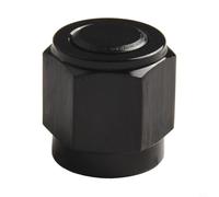Kivivaka AN10 7/8-14 UNF Rosca para casquillo acampanado 4000 PSI AN10 7/8 | Sellado a prueba de fugas, se adapta a todos los adaptadores, acabado anodizado negro, sistemas de combustible automotrices