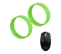 Kivivaka Anillos exteriores coloridos para mouse Scroll G304 G305 de 2,4 cm | Material de alta calidad, resistente al desgaste, larga durabilidad, colores vibrantes, juego de 2 piezas