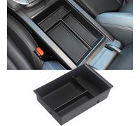 Kivivaka Bandeja organizadora de consola central de coche para Chery Tiggo 8 Pro Max 2022+ | Caja de almacenamiento para reposabrazos | Material ABS | Ajuste directo, color negro