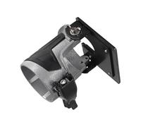 Kivivaka Base inclinable de aluminio eléctrica e inalámbrica, enrutadores manuales de madera, guía de enrutador ajustable con cubierta de protección, para acabado negro