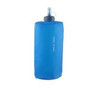 Kivivaka Bolsa de agua suave para exteriores para camping y senderismo, 1000/2000 por ml, plegable para bolsa de hidratación de TPU con filtro de 0,01 m, azul 2000 ml