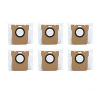 Kivivaka Bolsas de polvo de repuesto para Xiaomi para robot aspirador Mijia H50 Pro 0V42GL, PP no tejido, captura de partículas finas y sellado seguro, paquete múltiple (6 piezas)