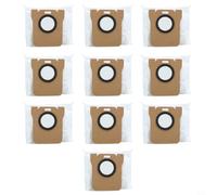 Kivivaka Bolsas de polvo de repuesto para Xiaomi para robot aspirador Mijia H50 Pro 0V42GL, PP no tejido, captura de partículas finas y sellado seguro, paquete múltiple (10 piezas)