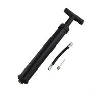 Kivivaka Bomba de bola deportiva de alta presión, boquilla giratoria, medidor de presión externa, válvula de alivio ajustable, para globos de fútbol, baloncesto, voleibol, 16 cm, varilla telescópica