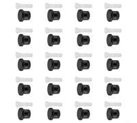 Kivivaka Boquilla de pulverización compatible con apagado para Hunter Pro Spray PS para Ultra, accesorio de riego de jardín negro, juego de 20 piezas (juego de 20 piezas)