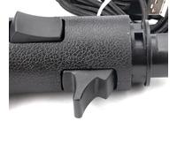 Kivivaka Cabezal de cambio de marchas alto y bajo con 3 botones para Logitech G27 G29, para Thrustmaster TH8A TH8S, ABS Racing Shifter para negro