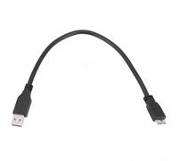 Kivivaka Cable de datos USB 3.0 para Seagate Backup Plus, WD My Book, disco duro portátil, SuperSpeed 4,8 Gbps, 0,3 m, color negro