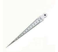 Kivivaka Calibre de hueco cónico de acero inoxidable 0.9-15mm Herramienta de medición de cuña de doble escala para piezas de herramientas manuales mecánicas automotrices (versión gruesa: 1.9mm)