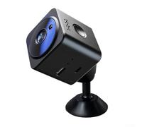 Kivivaka Cámara de seguridad para el hogar 1080P para mini cámara inalámbrica WiFi para interiores con sensor de movimiento, intercomunicador bidireccional para bebé, niñera, monitor de mascotas