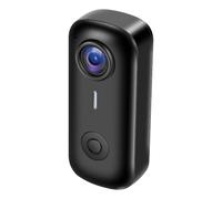 Kivivaka Cámara magnética de acción 2K WiFi 120 gran angular de mano ABS para ciclismo y grabación de aventuras, color negro
