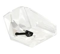 Kivivaka Cartucho de repuesto para Stylus VM95E, punta elíptica AT-VMN95E con voladizo reforzado, calidad de sonido mejorada, fácil instalación, blanco transparente