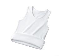 Kivivaka Chaleco térmico sin mangas para hombre, grueso, cálido, para | Forro polar grueso, calor superior para retención, diseño sin mangas, tallas L a 4XL, opciones de color sólido