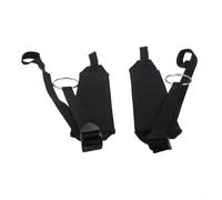 Kivivaka Correa de hombro de repuesto compatible con soplador de hojas BR350 BR430 BR450, arnés resistente para parte 4244 710 9005, ajustable negro, paquete de 2