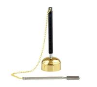 Kivivaka Cuenco de latón puro con sonido Gong, longitud flexible, cuenco de meditación para terapia de canto, oro y plata, 5 cm o 5,7 cm, tamaño S