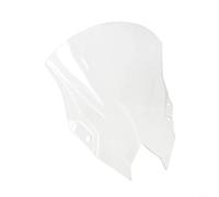 Kivivaka Deflector de viento para parabrisas delantero de motocicleta, escudo de plástico compatible con 500 500 SE 2024 2025, negro (transparente)