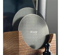 Kivivaka Espresso Puck Screen - Cesta portafiltro de acero inoxidable 304 con 10891 agujeros para evitar canalizaciones, color negro
