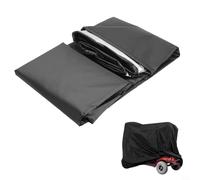 Kivivaka Funda impermeable para scooter eléctrico, para protección exterior Oxford resistente, protección contra el sol, la lluvia, la nieve, segura con elástico y abrazaderas, 142 x 66 x 91 cm, color