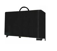 Kivivaka Funda para freidora de aire, tela Oxford 420D, resistente al calor, a prueba de polvo, con asa para horno Breville y otros electrodomésticos, 50 x 40 x 32 cm, color negro