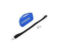 Kivivaka Funda protectora de silicona para altavoz portátil Bose SoundLink-Flex (2ª generación) con correa para el hombro, color negro y azul