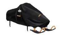 Kivivaka Funda resistente para motos de nieve con rejillas de ventilación y | Bolsa de almacenamiento impermeable Oxford para esquís Polaris Skidoo, 330 x 129 x 121 cm