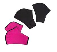 Kivivaka Guantes de natación de neopreno con malla para aeróbicos acuáticos y entrenamiento de resistencia al surf para Fit SML para negro