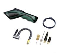 Kivivaka Inflador de neumáticos inalámbrico de 120 W con pantalla digital, compresor de aire portátil de 30 l/min, 5 modos preestablecidos para automóvil para bicicleta para motocicleta (ZY-5801