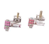 Kivivaka Interruptor controlador de temperatura de horno eléctrico 10 A 16 A, termostato de rotación de 270 grados, pieza de reparación de metal