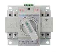 Kivivaka Interruptor dual automático 2P 63A de la transferencia del poder, aparamenta eléctrica monofásica compacta con la conexión del túnel para la instalación segura