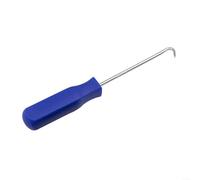 Kivivaka Juego de herramientas de recogida y gancho para coche, removedor de sello de aceite de junta tórica de acero endurecido para extractor de juntas, ganchos rectos en ángulo de 90°, azul (45)