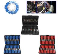 Kivivaka Juego profesional de 41 herramientas de extracción de pines eléctricos, kit de desmontaje de terminales automotrices para reparación de conectores de electrodomésticos de motocicleta