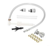 Kivivaka Kit de bomba marina de 13 piezas para cambios de lubricante de engranajes, herramienta de transferencia manual de líquido con adaptadores para botellas de aceite estándar y fueraborda (13