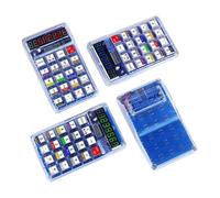 Kivivaka Kit de calculadora de tubo digital LED, proyecto de soldadura de 51 MCU con pantalla de 7 dígitos, soporta conversión hexagonal y cálculo de código de color de resistencia